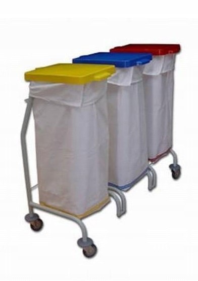 Stelaż Do Worka 3x70L Kółka Orde Dust 113 Chrom Stelaż Do Worka 3x70L Kółka Orde Dust 113 Chrom